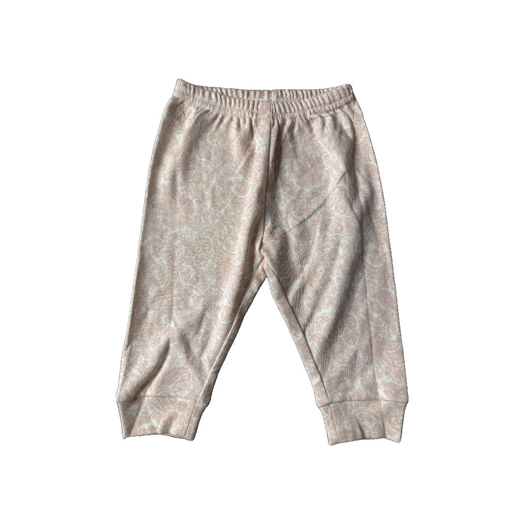 Ralph Lauren Girls White | pink Pants Size: 3-6 months White | pink