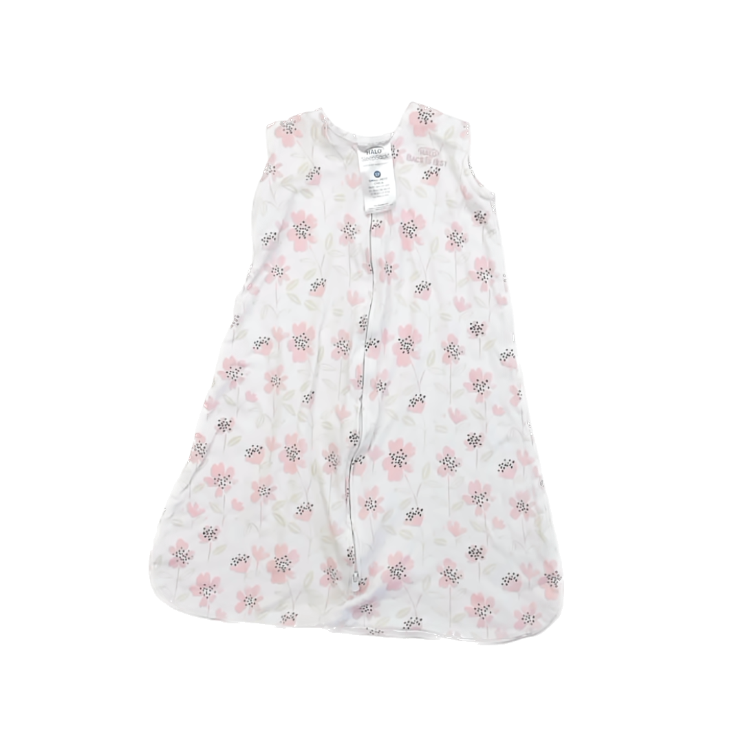 Halo Girls White | pink Sleepsack Size: 0-6 Months (Small) White | pink