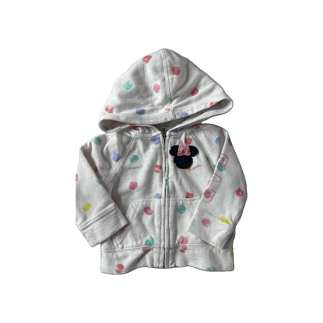 Gap Unisex White | polka dot Sweater Size: 12-18 months White | polka dot