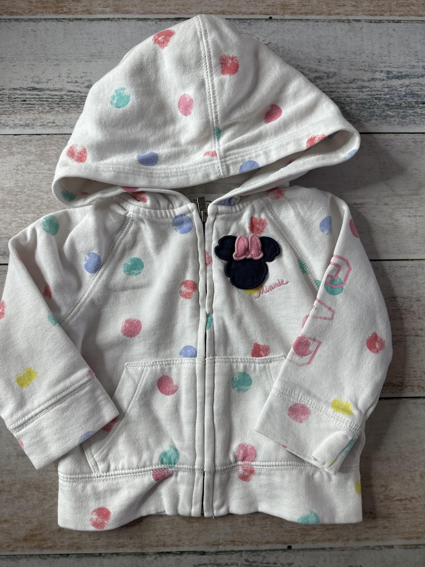 Gap Unisex White | polka dot Sweater Size: 12-18 months White | polka dot