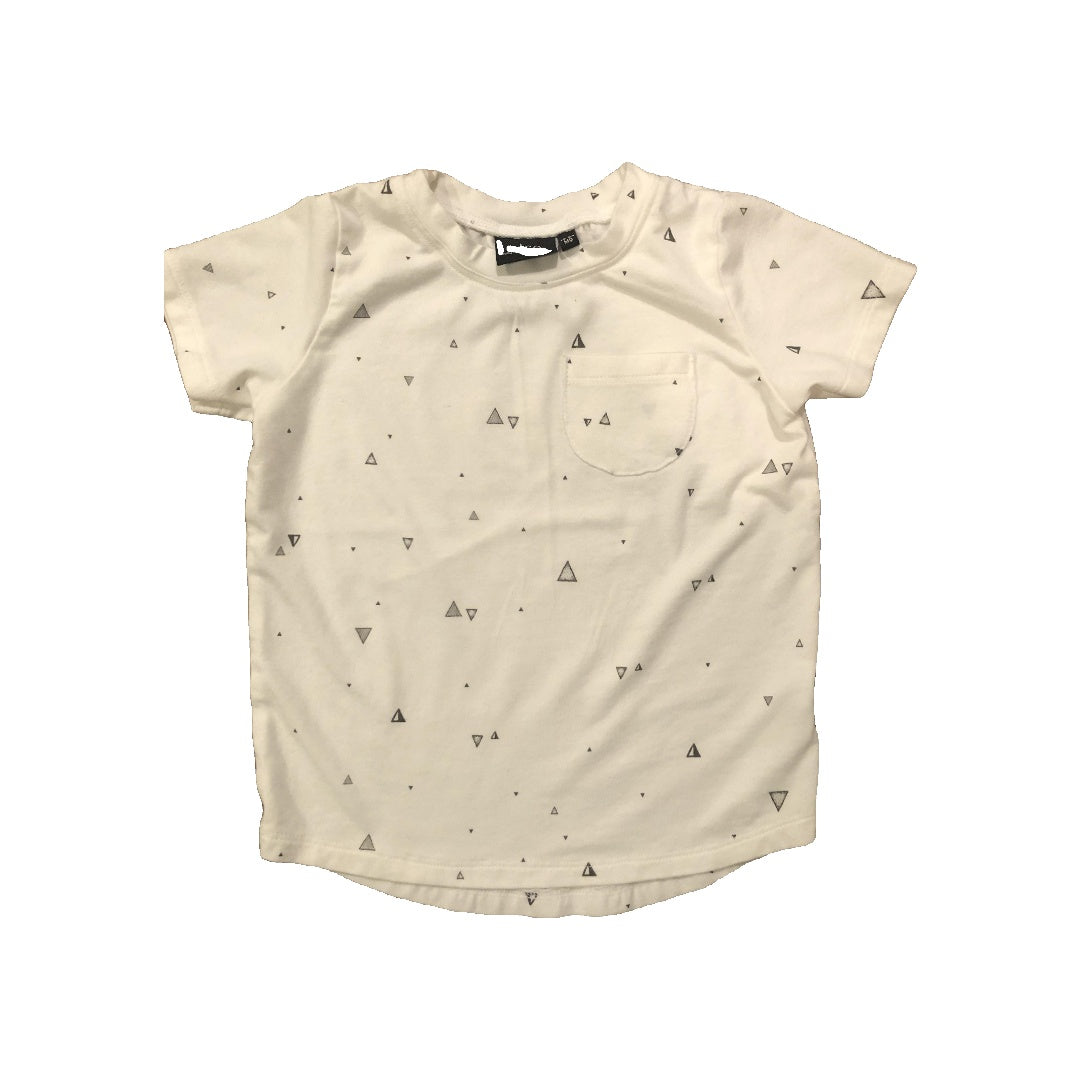 BabySprouts co Girls White | polka dot T-Shirt Size: 18-24 months White | polka dot