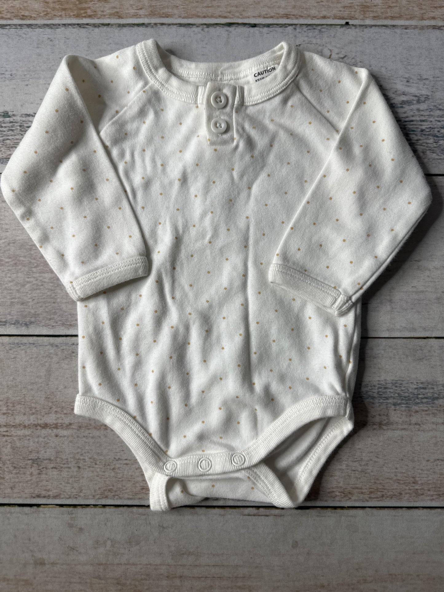 Jamie Kay Girls White | polka dot Onesie Size: 3-6 months White | polka dot