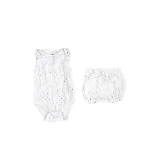 Gap Girls White | Polka Dot Apparel Sets Size: 12-18 Months White | Polka Dot