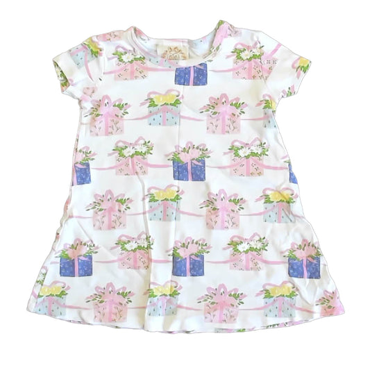 Beaufort Bonnet Co. Girls White Presents Dress Size: 2T White Presents