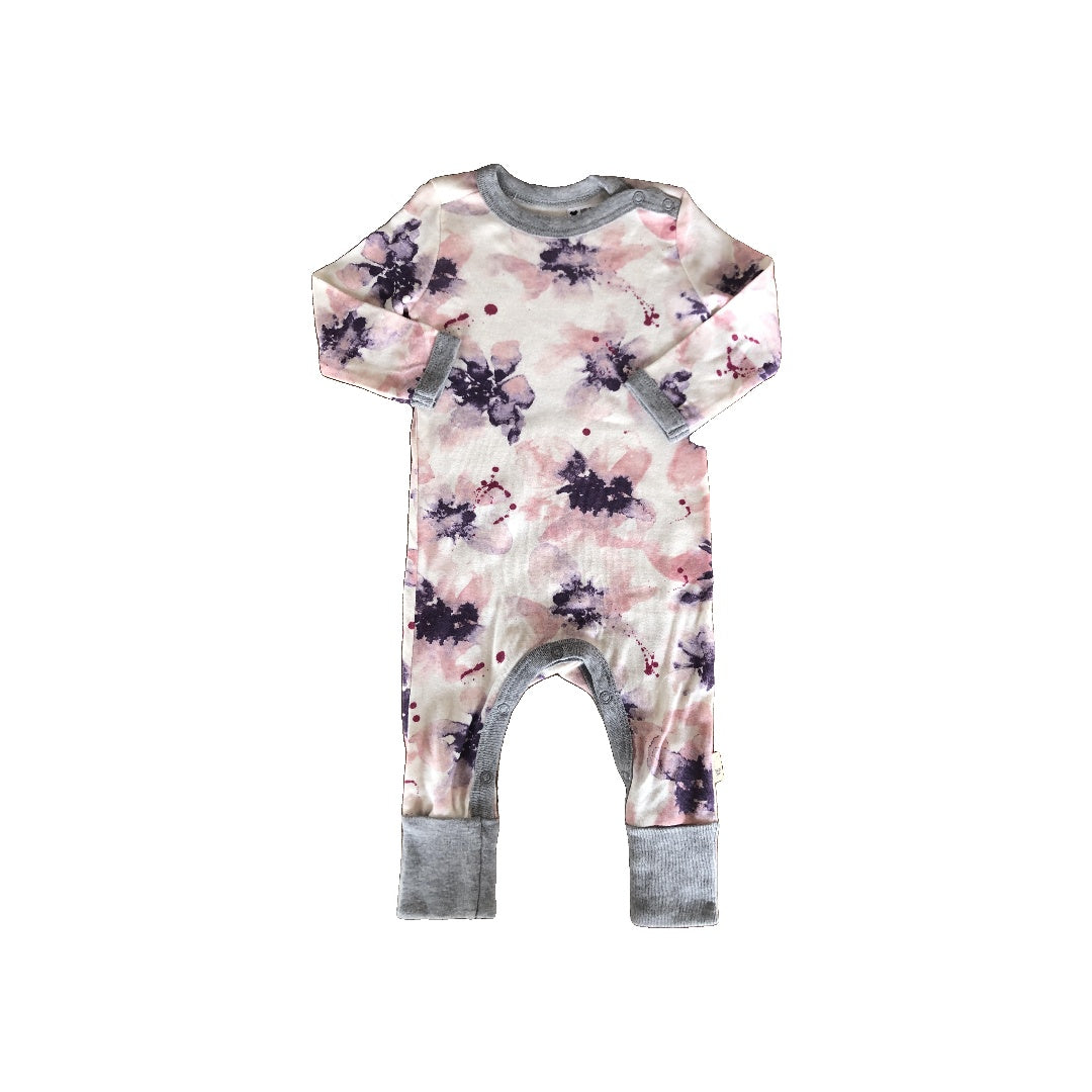 Burt's Bees Girls White | purple | pink Pajamas Size: 3-6 months White | purple | pink