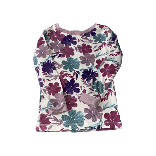 Burt's Bees Girls White | purple Pajamas Size: 2T White | purple