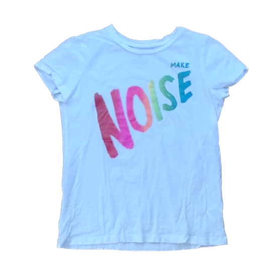 Rockets Of Awesome Girls White | Rainbow Good Vibes Only T-Shirt Size: 12 Years White | Rainbow Good Vibes Only