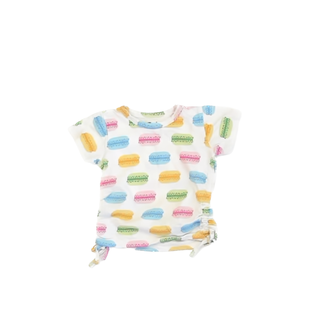 Monica & Andy Girls White | RBGY T-Shirt Size: 2T White | RBGY
