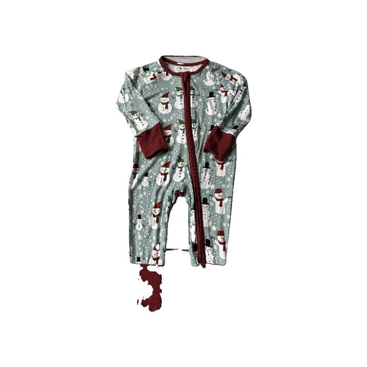 Emerson Unisex White | Red | light green Pajamas Size: 3-6 months White | Red | light green