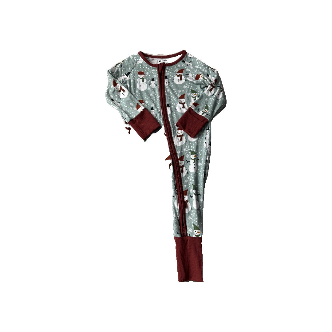 Emerson Unisex White | Red | light green Pajamas Size: 6-12 months White | Red | light green