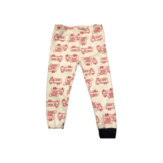 Carters Boys White | Red Pajamas Size: 2T White | Red