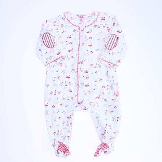 Mayoral Boys White | Red Long Sleeve Outfit Size: 2-4 Months White | Red