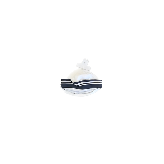 Unknown Boys White Sailor Hat Size: 6 Months White Sailor