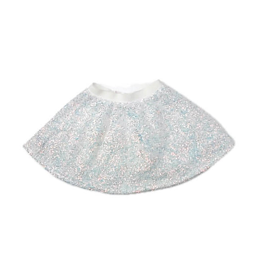 Mila & Rose Girls White Sequins Skirt Size: 4T White Sequins