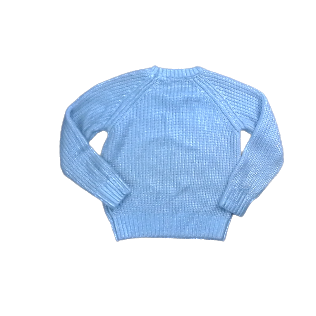 Rockets Of Awesome Girls White | Silver Sweater Size: 3T White | Silver