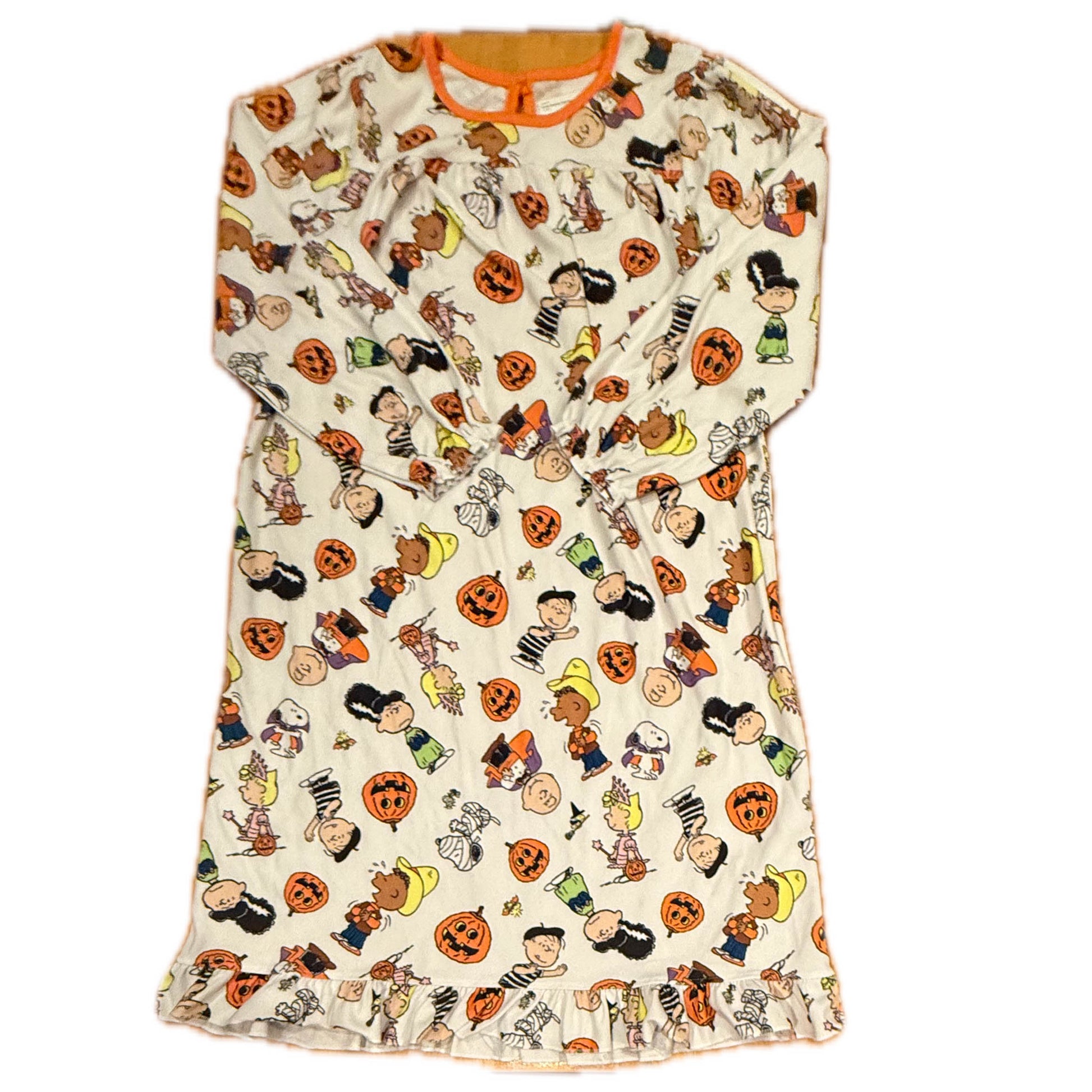 Peanuts Girls White Snoopy Nightgown Size: 10 Years White Snoopy