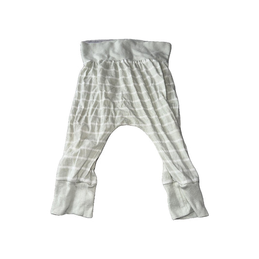 Nordstrom Unisex White | Stripe Pants Size: 9-12 Months White | Stripe