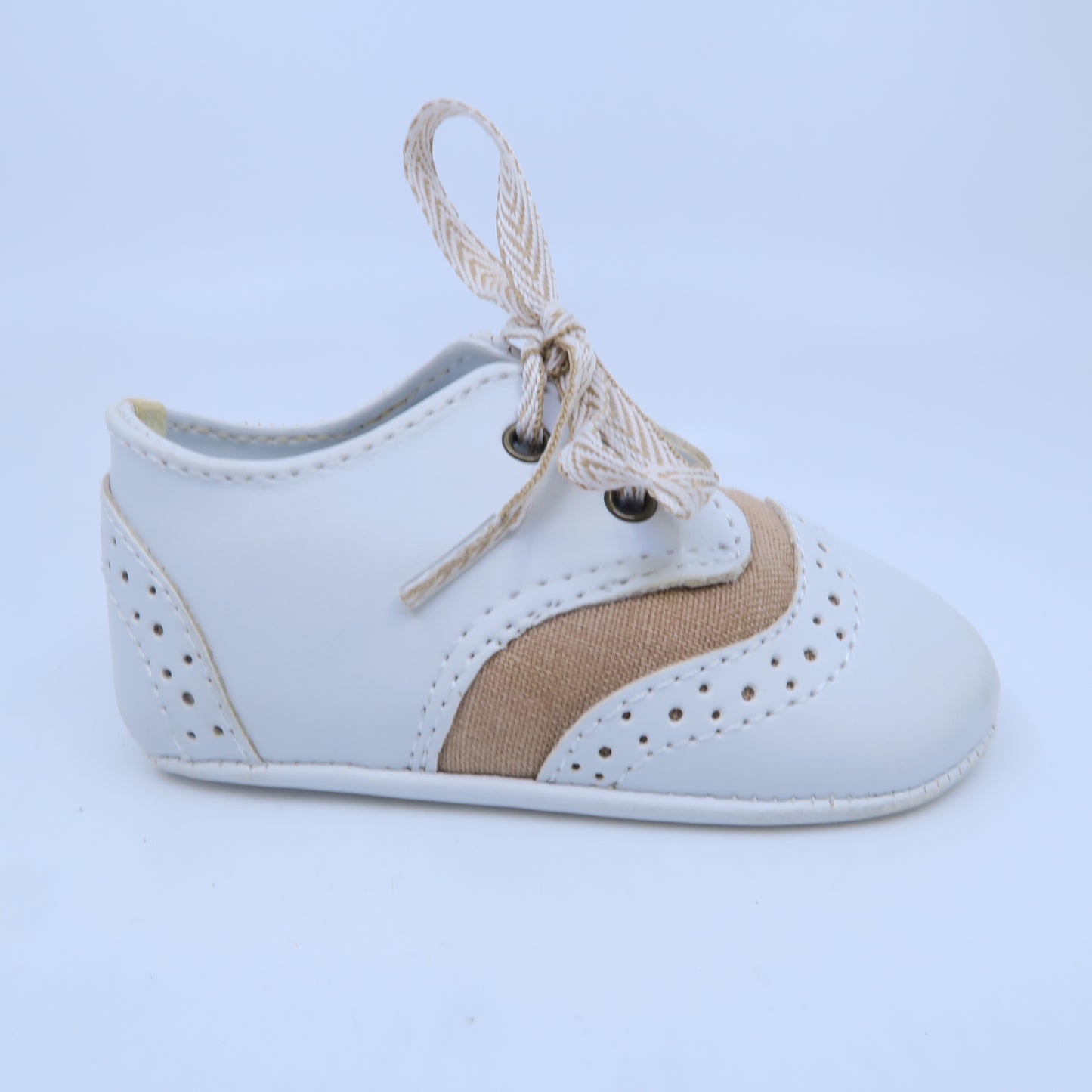 Wendy Bellissimo Girls White | Tan Shoes Size: Infant 2 White | Tan