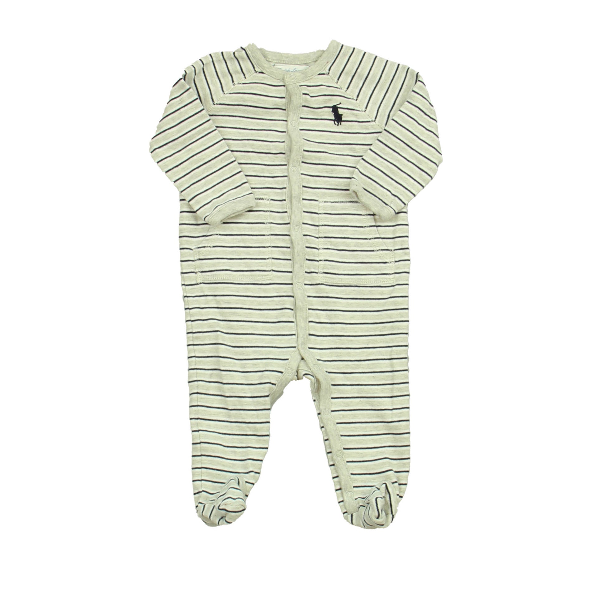 Max Studio Boys White | Tan Long Sleeve Outfit Size: 3-6 Months White | Tan