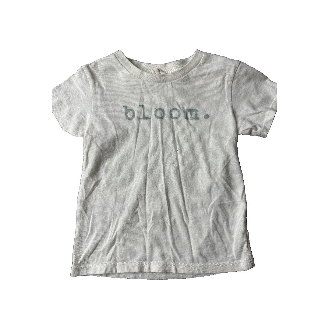 Tenth + Pine Unisex White | Text T-Shirt Size: 18-24 months White | Text