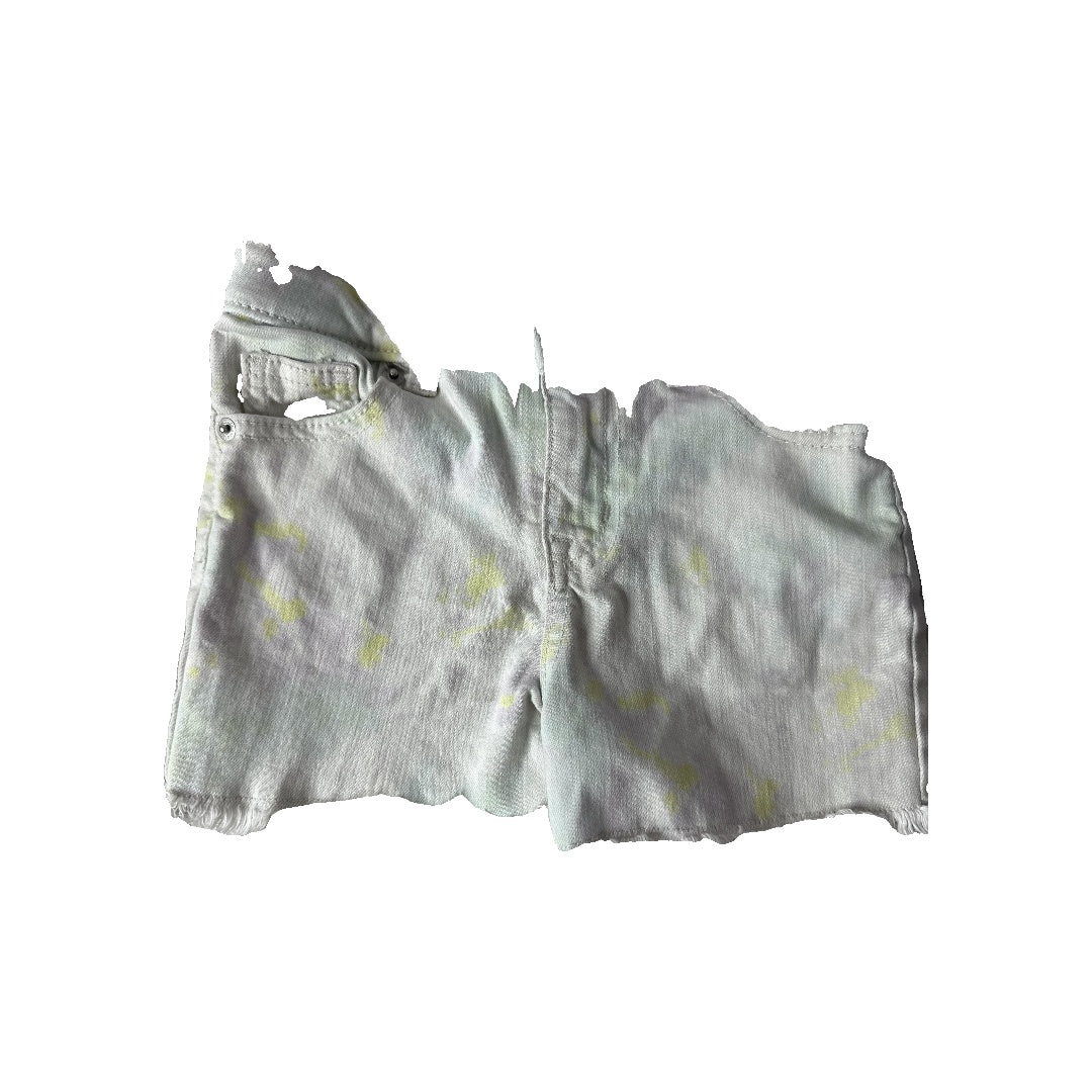 Cat & Jack Unisex White | Tie Dye Shorts Size: 6 White | Tie Dye