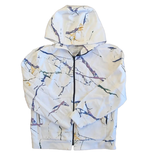 Gap Unisex White Tie Dye Hoodie Size: 12 Years White Tie Dye