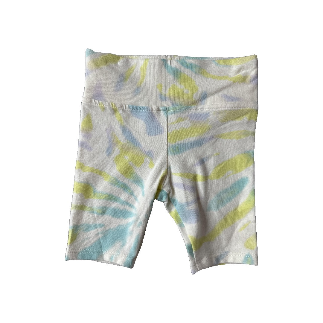 Grayson mini Unisex White | Tie Dye Shorts Size: 3T White | Tie Dye