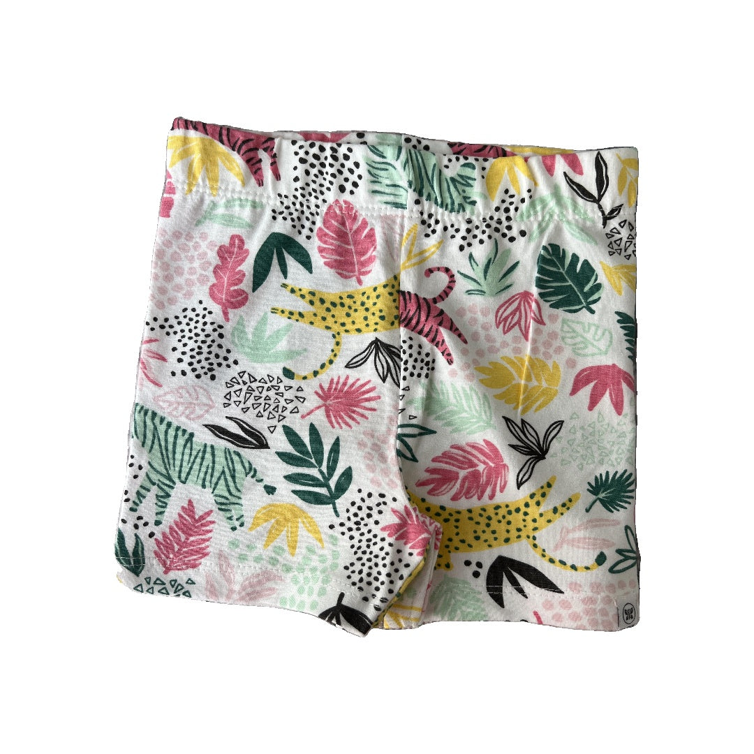 Honest co Girls White | Tropical Shorts Size: 18 months White | Tropical
