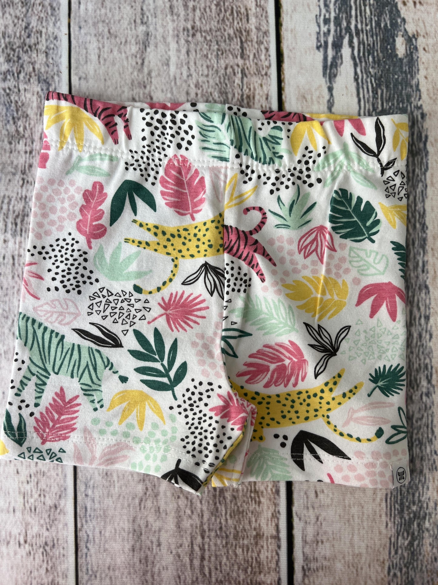 Honest co Girls White | Tropical Shorts Size: 18 months White | Tropical