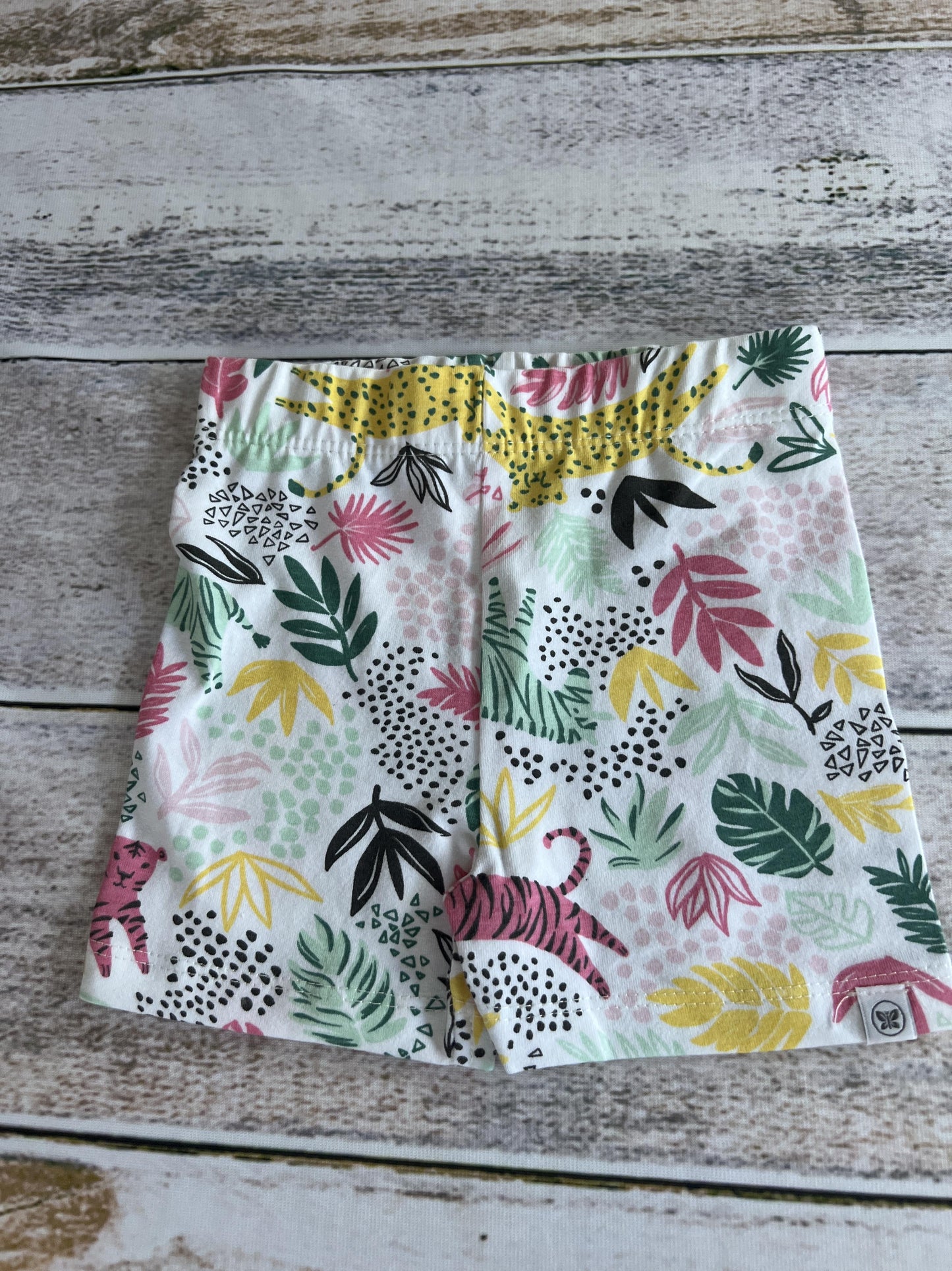 Honest co Girls White | Tropical Shorts Size: 18 months White | Tropical