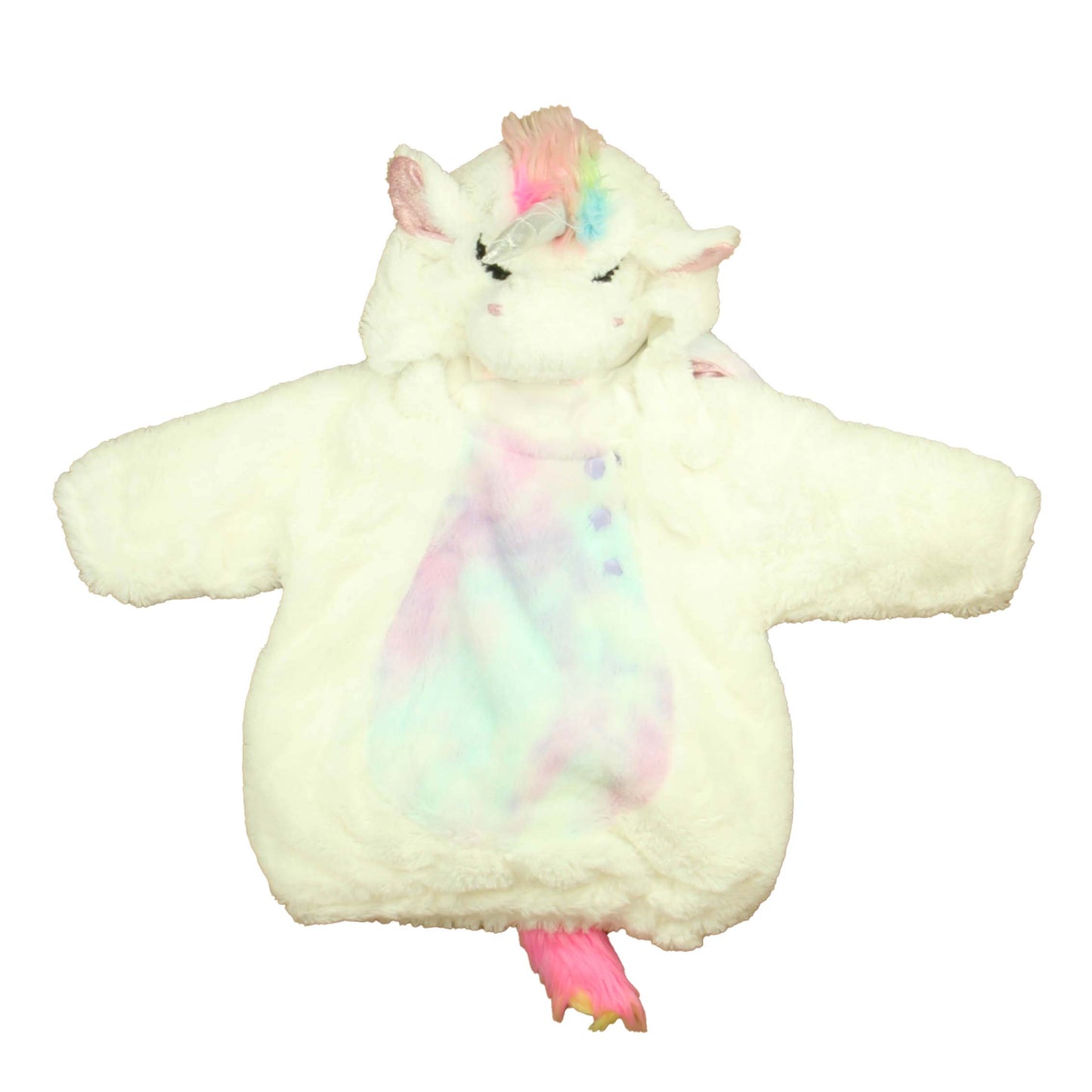 Target Girls White Unicorn Costume Size: 6-12 Months White Unicorn