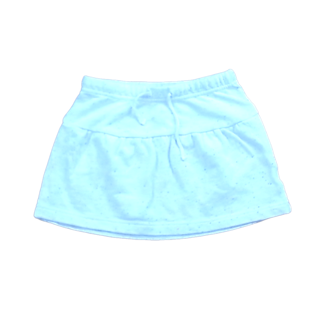 Rockets Of Awesome Girls White w/Specks Skirt Size: 5T White w/Specks