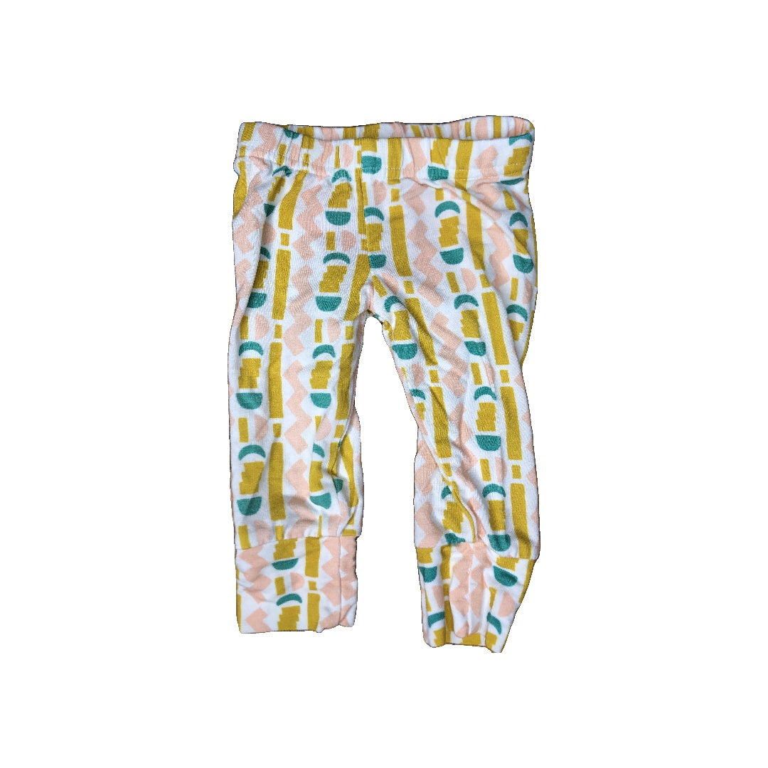 Clover Baby & Kids Girls White | Yellow | light green Pajamas Size: 3-6 months White | Yellow | light green