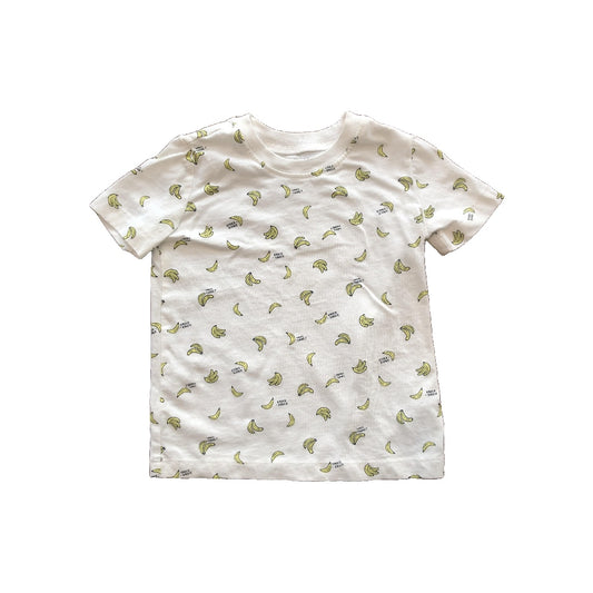 Carters Boys White | Yellow T-Shirt Size: 18 months White | Yellow