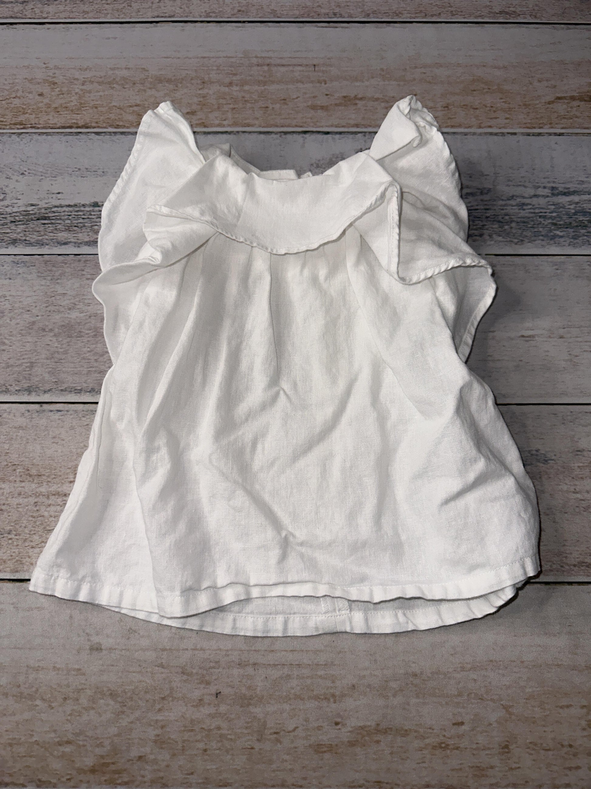 Hope & Henry Girls White Shirt Size: 3T White