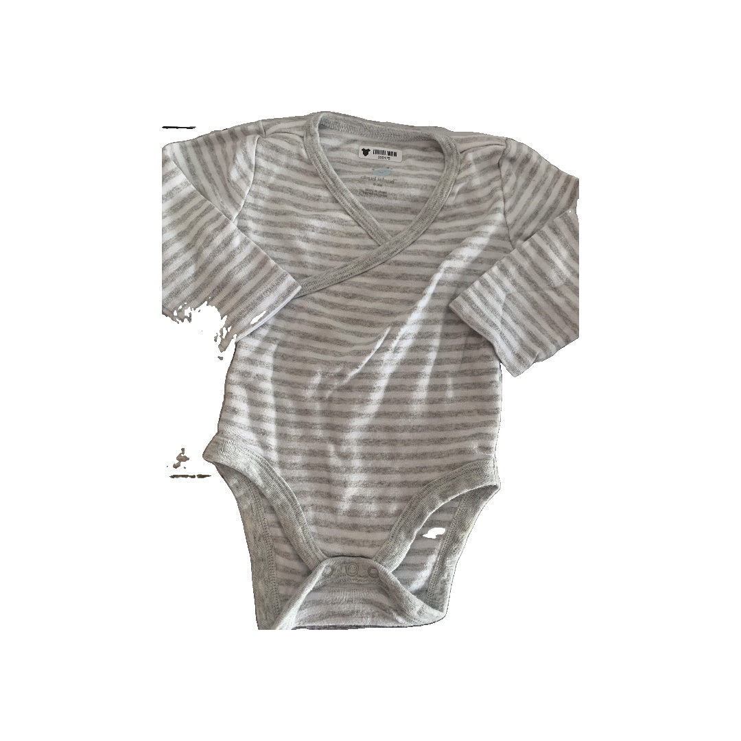 Cloud Island Unisex White Onesie Size: 0-3 months White