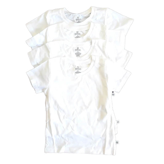 Honest Baby Clothing Unisex White T-Shirt Size: 24 Months White
