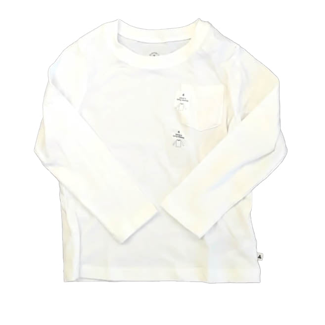 Gap Boys White Long Sleeve T-Shirt Size: 4T White