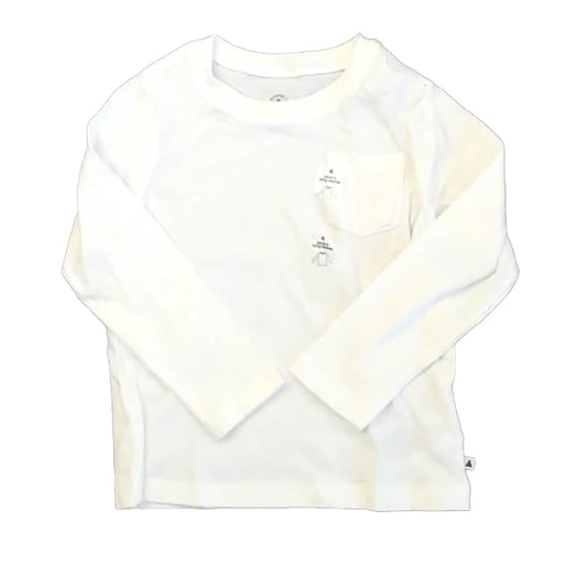 Gap Boys White Long Sleeve T-Shirt Size: 4T White