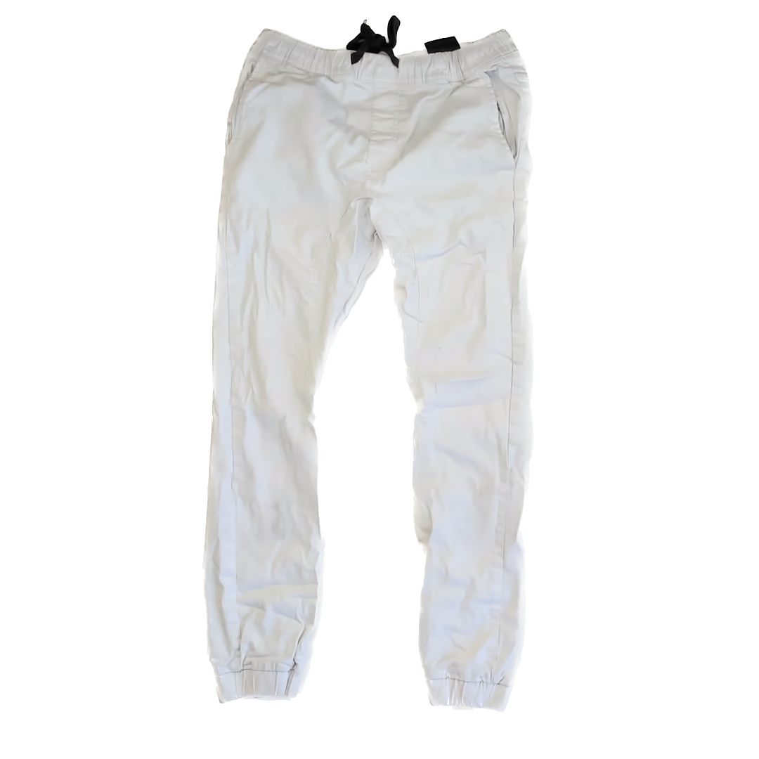 WT02 Boys White Pants Size: S White