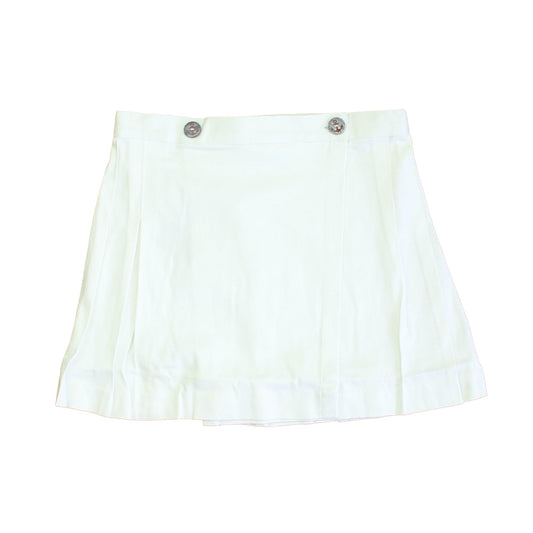 Classic Prep Girls White Skirt Size: 6-14 Years