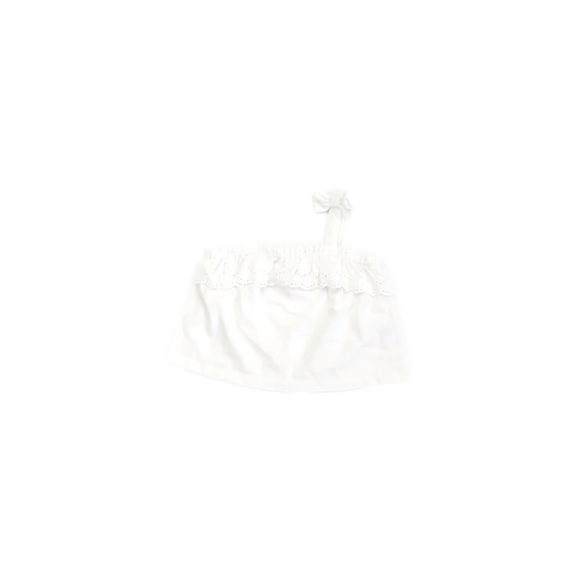 Children's Place Girls White Tank Top Size: 12-18 Months White