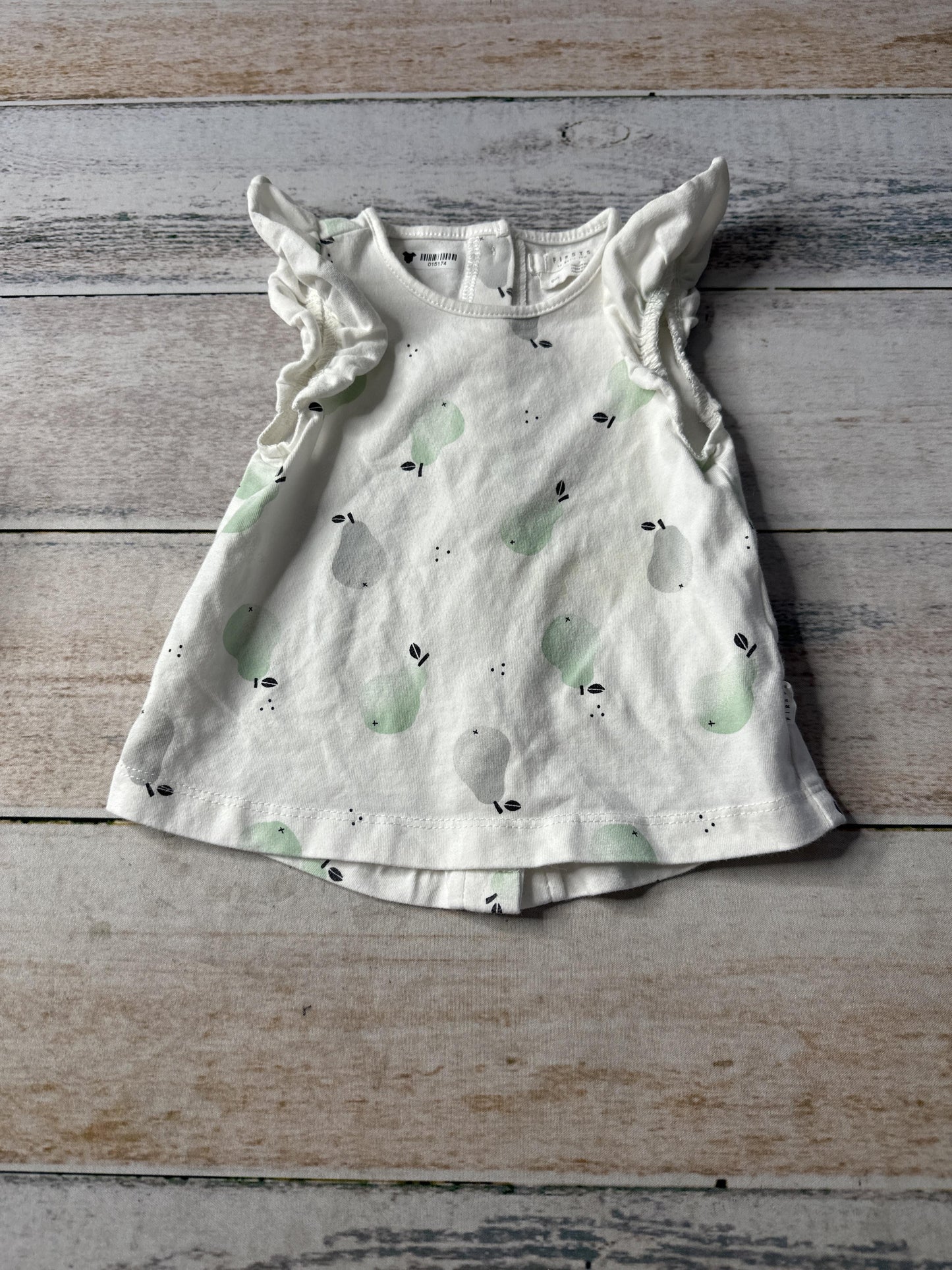 Firsts Girls White Shirt Size: 9 months White
