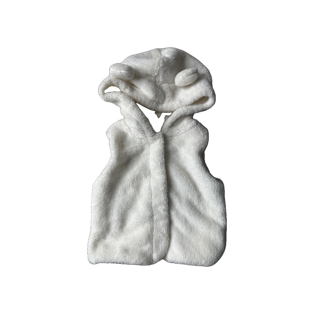 Carters Girls White Vest Size: 6 months White