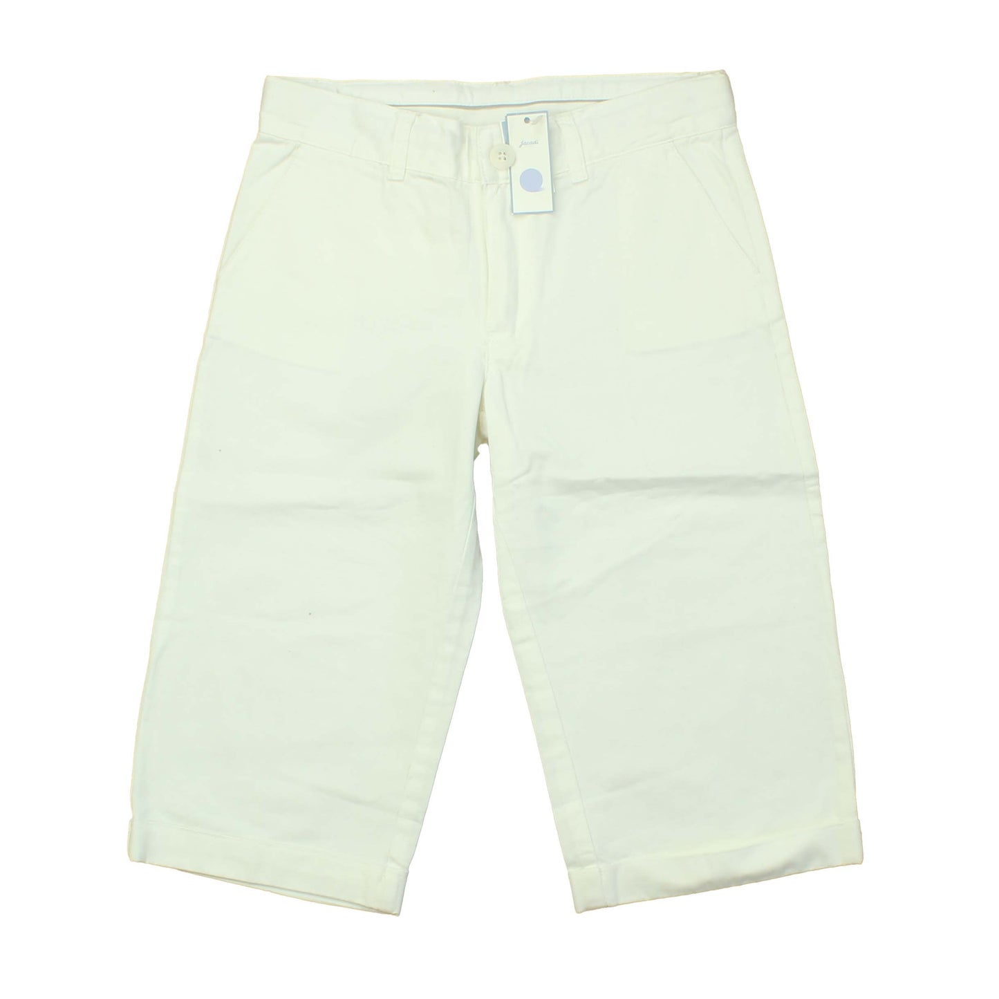 Jacadi Girls White Shorts Size: 10 Years