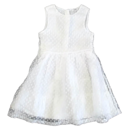 OVS Girls White Dress Size: 8-9 Years White