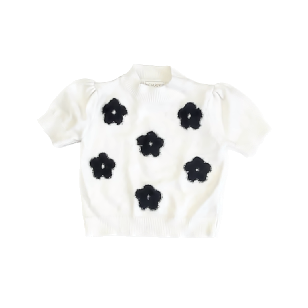 Cynthia Rowley Girls White Sweater Size: 4T White