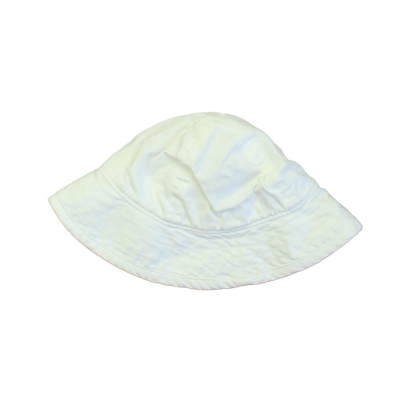 Hanna Andersson Unisex White Hat Size: 3-12 Months White