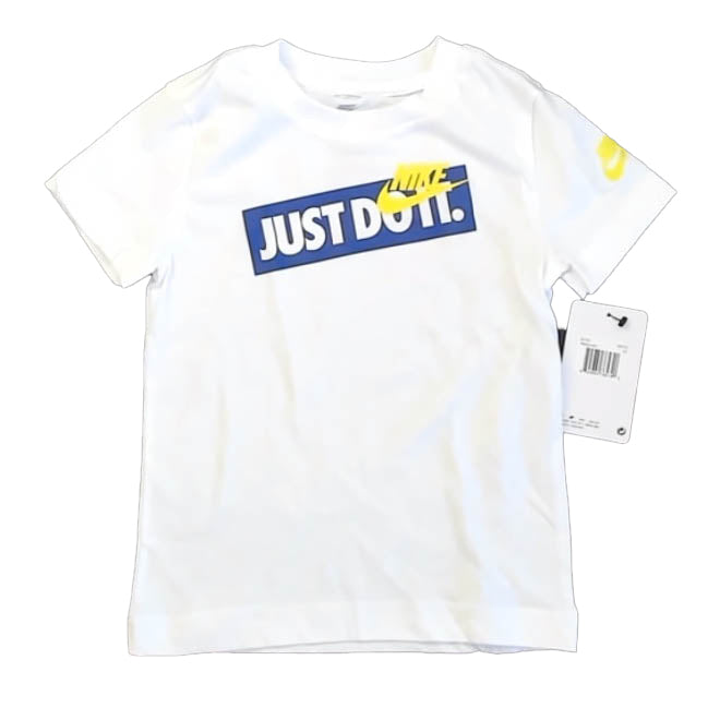Nike Boys White T-Shirt Size: 4T White