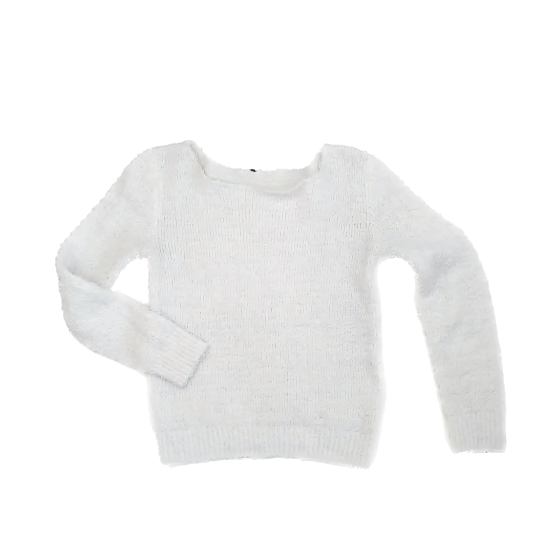 Unknown Girls White Sweater Size: Medium* White